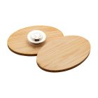 BooBadge bambusz kitűző