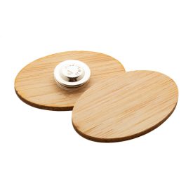 BooBadge bambusz kitűző