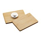 BooBadge bambusz kitűző