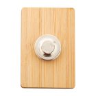 BooBadge bambusz kitűző
