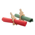 Julmiddag szalvétagyűrű szett