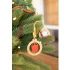 DoubleTree karácsonyfadísz, ajándékdoboz