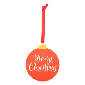 Skaland karácsonyfadísz, feliratos