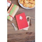 Xommark karácsonyi könyvjelző, karácsonyfa