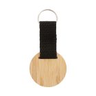 Stropp bambusz kulcstartó, kör