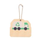 EcoRing kulcstartó, kukásautó