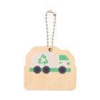 EcoRing kulcstartó, kukásautó