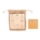 Ravya karácsonyi színezős formakereső játék