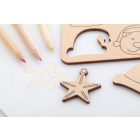 Ravya karácsonyi színezős formakereső játék