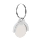 Token kulcstartós bevásárlókocsi érme