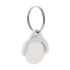 Token kulcstartós bevásárlókocsi érme