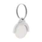 Token kulcstartós bevásárlókocsi érme