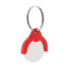 Token kulcstartós bevásárlókocsi érme