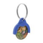 Token kulcstartós bevásárlókocsi érme