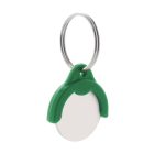 Token kulcstartós bevásárlókocsi érme