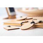 Bambry bambusz kulcstartó