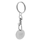 Eurocoin kulcstartós bevásárlókocsi érme