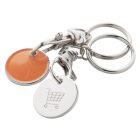 Eurocoin kulcstartós bevásárlókocsi érme