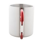 Cadisha rozsdamentes acél bögre