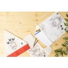 Julfar Bag B karácsonyi színezhető hátizsák