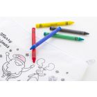 Julfar Draw színezhető karácsonyi tolltartó