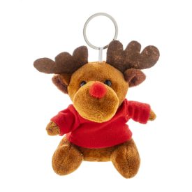 Julren plüss karácsonyi rénszarvas kulcstartó