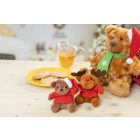 Julren plüss karácsonyi rénszarvas kulcstartó