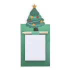 Julliste karácsonyi mágneses jegyzettömb, karácsonyfa