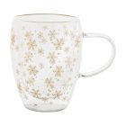 Snostro karácsonyi üveg thermo bögre