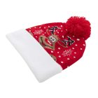 Norrsken karácsonyi LED-es téli sapka, rénszarvas