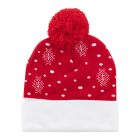 Norrsken karácsonyi LED-es téli sapka, rénszarvas