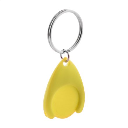 Nelly kulcstartós bevásárlókocsi érme