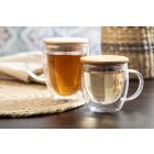 Grobina üveg thermo bögre