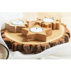 Rognan karácsonyi gyertya, hópehely