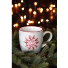 Snoflinga karácsonyi bögre