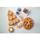 Valipala karácsonyi kínáló tál