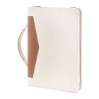 Carbasa Zip újrahasznosított vászon iratmappa