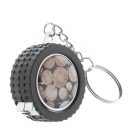 Wheel kulcstartó mérőszalaggal