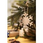 Rosvik karácsonyfadísz, hópehely