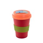 CreaCup Mini egyediesíthető thermo pohár, gumipánt