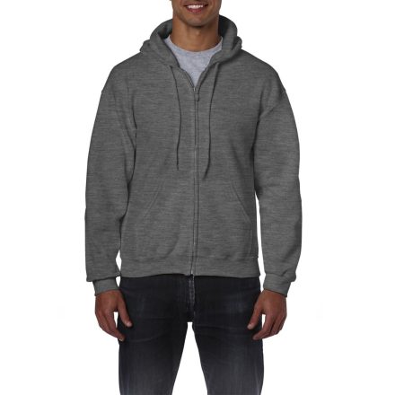 Gildan GI18600 HEAVY BLEND™ FELNŐTT VÉGIG CIPZÁRAS KAPUCNIS PULÓVER 2XL