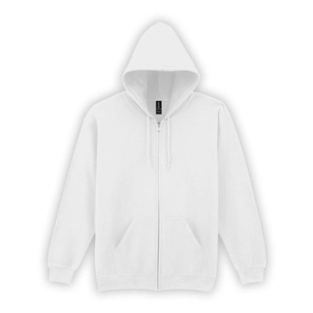 Gildan GI18600 HEAVY BLEND™ FELNŐTT VÉGIG CIPZÁRAS KAPUCNIS PULÓVER 2XL