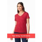 Gildan GIL64V00 SOFTSTYLE® NŐI V-NYAKÚ PÓLÓ 2XL