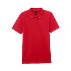 Gildan GIL64800-B3 SOFTSTYLE® LADIES' DOUBLE PIQUÉ POLO WITH 3 COLOUR-MATCHED BUTTONS S