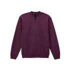 Gildan GISF008 SOFTSTYLE™ MIDWEIGHT FELNŐTT 1/4 CIPZÁRAS PULÓVER 2XL