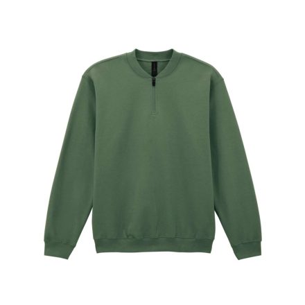 Gildan GISF008 SOFTSTYLE™ MIDWEIGHT FELNŐTT 1/4 CIPZÁRAS PULÓVER S