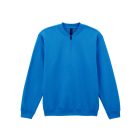 Gildan GISF008 SOFTSTYLE™ MIDWEIGHT FELNŐTT 1/4 CIPZÁRAS PULÓVER 2XL