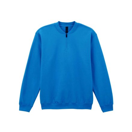 Gildan GISF008 SOFTSTYLE™ MIDWEIGHT FELNŐTT 1/4 CIPZÁRAS PULÓVER S