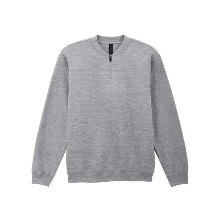 Gildan GISF008 SOFTSTYLE™ MIDWEIGHT FELNŐTT 1/4 CIPZÁRAS PULÓVER S