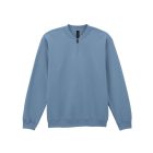 Gildan GISF008 SOFTSTYLE™ MIDWEIGHT FELNŐTT 1/4 CIPZÁRAS PULÓVER S